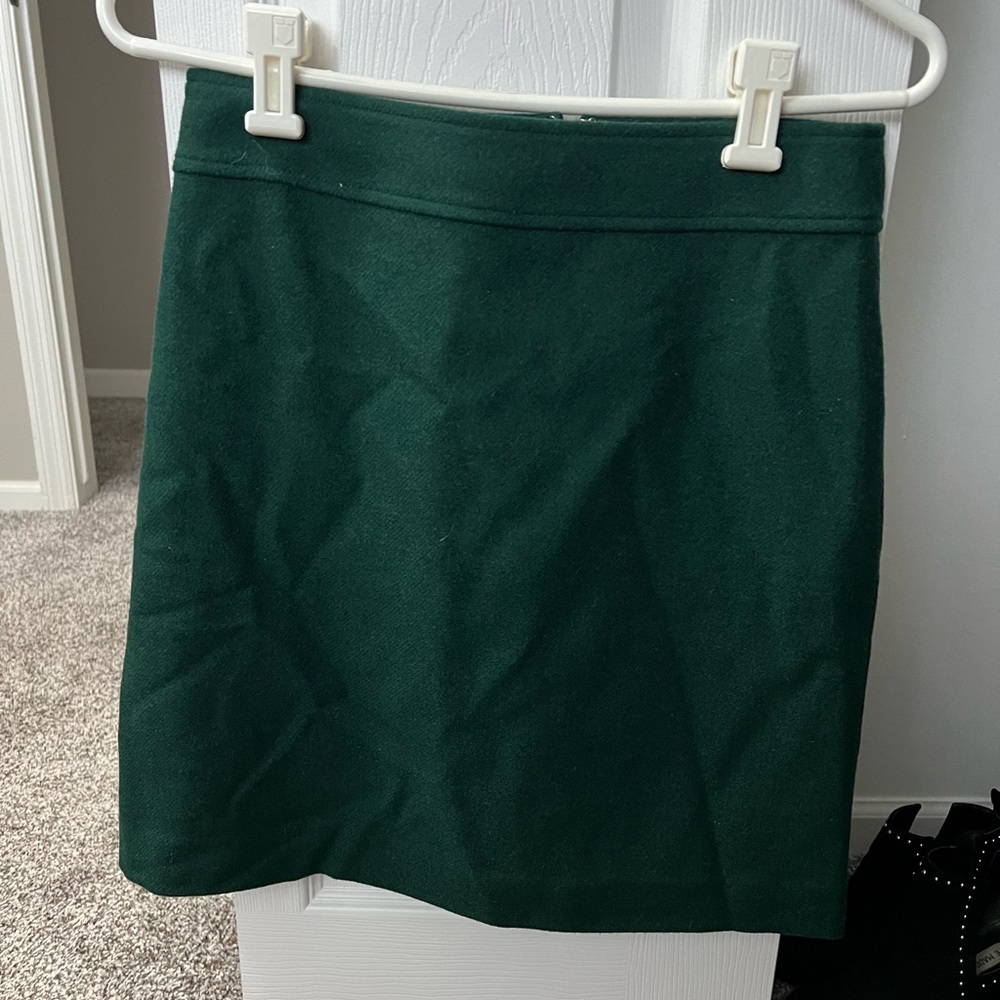 J Crew Skirt Green New with Tags